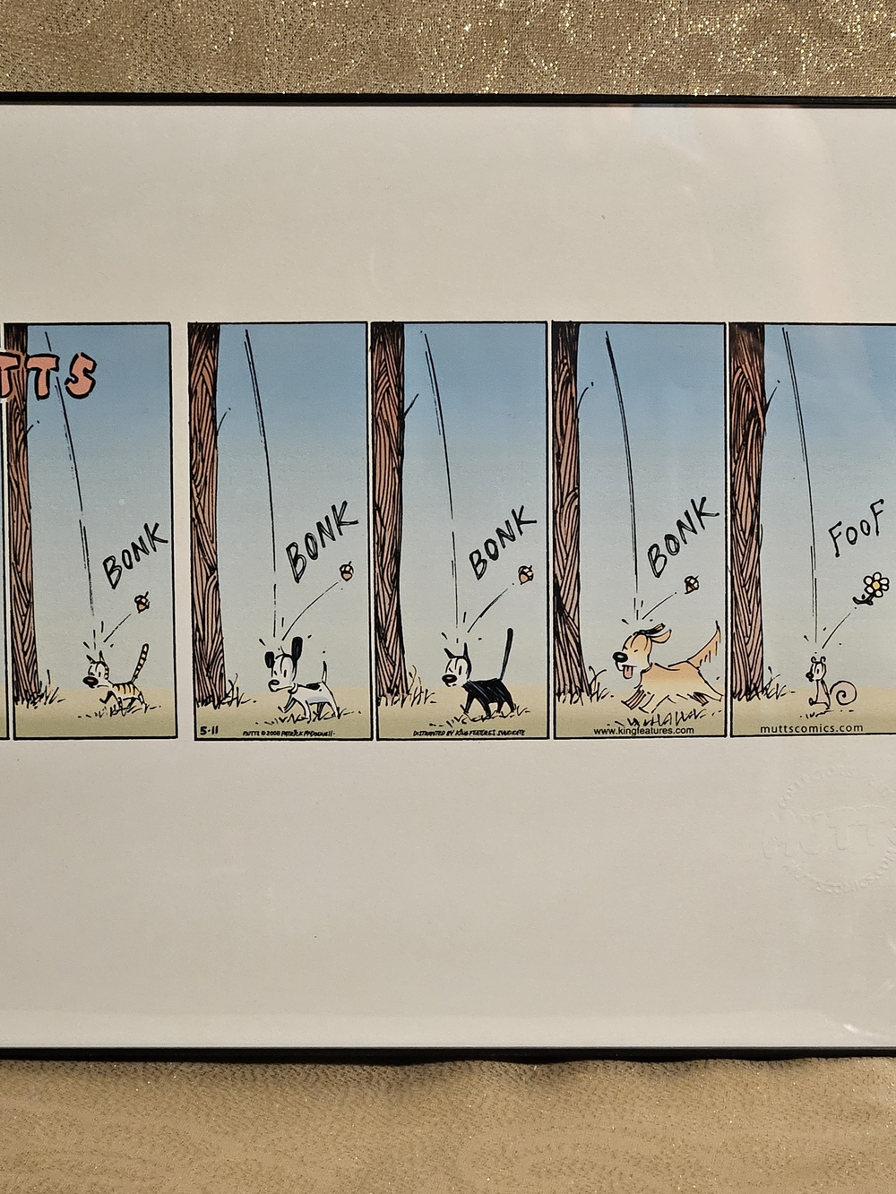 Official "Mutts" Comic Art Print - Mother's Day 5/11/2008